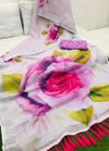 Vk Original Linen Digital Printed Sarees Wholesale Market In Surat With Price